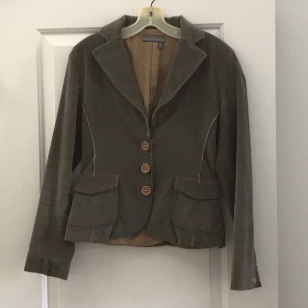 Tristan & Iseut gray blue blazer S